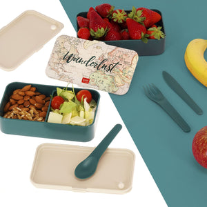 Legami - 1200 ml Bento Yemek Kutusu - Seyahat - Bento Yemek Kutusu