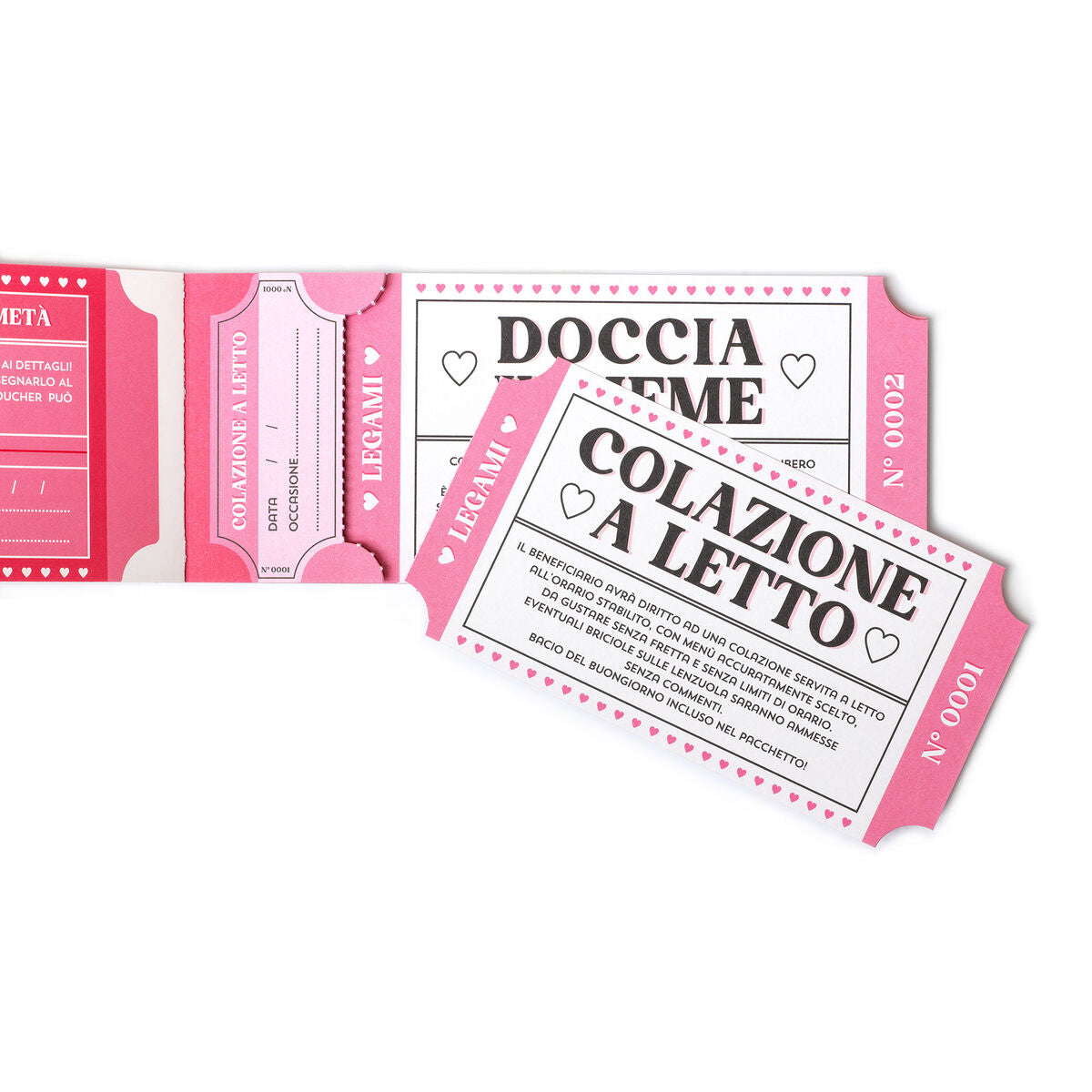 Legami - كتاب 24 Romantic Vouchers - Italian - Gift Vouchers