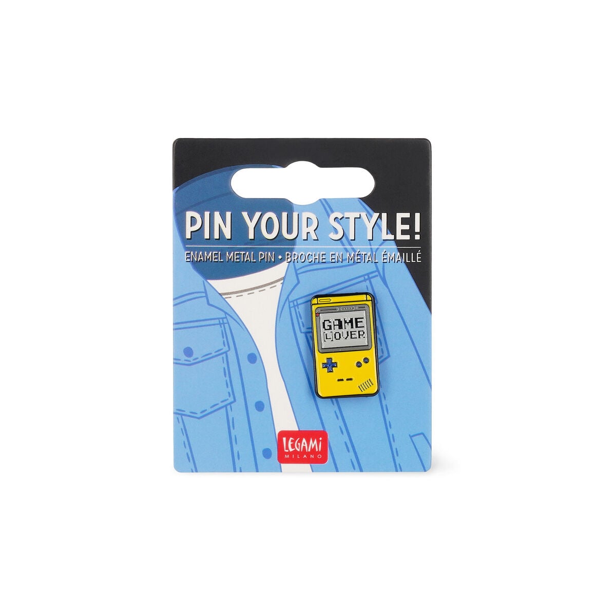 Legami - Pin esmaltado de metal Game Lover - ¡Pincha tu estilo!