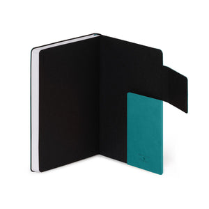 Legami - Cuaderno de puntos con tapa blanda monocromática - Verde malaquita - Mi cuaderno