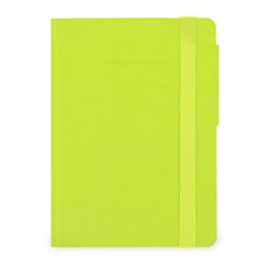 Legami - Cuaderno Rayado con Cubierta Suave Monocromática - Chartreuse - My Notebook