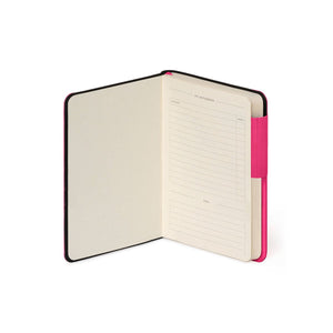 Legami - Defter ile Blank Pages ve Monochrome Yumuşak Kılıf - Raspberry - My Defter