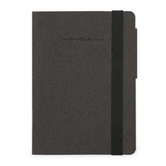 Legami - Defter ile Blank Pages ve Monochrome Yumuşak Kılıf - Deep Graphite - My Defter