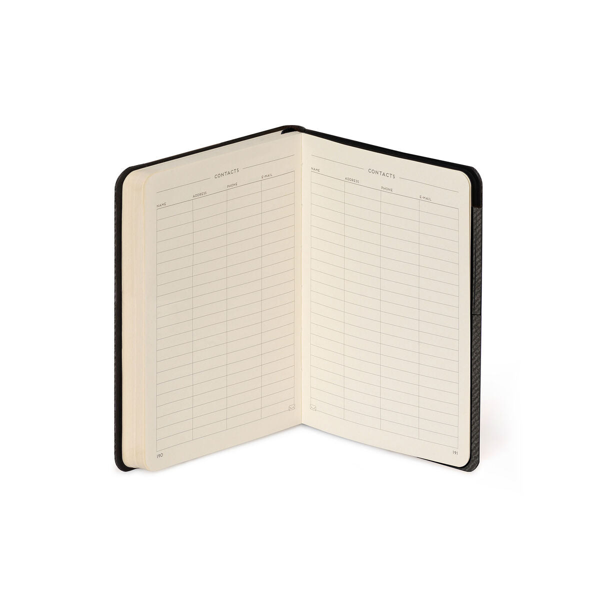 Legami - Defter ile Blank Pages ve Monochrome Yumuşak Kılıf - Deep Graphite - My Defter