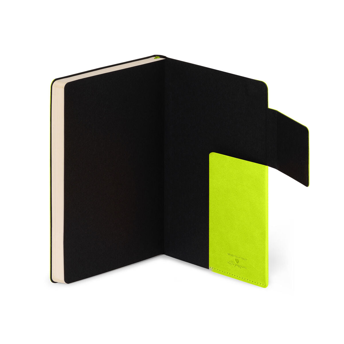 Legami - Lined Defter ile Monochrome Yumuşak Kılıf - Chartreuse - My Defter