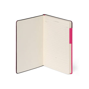 Legami - Lined Defter ile Monochrome Yumuşak Kılıf - Raspberry - My Defter
