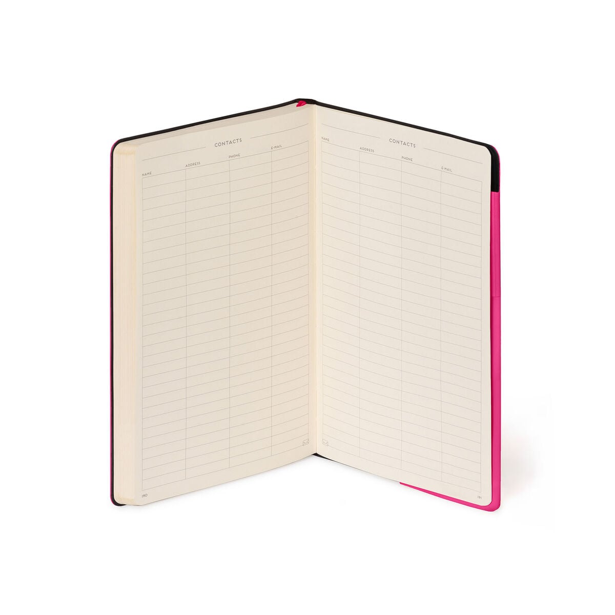 Legami - Lined Defter ile Monochrome Yumuşak Kılıf - Raspberry - My Defter