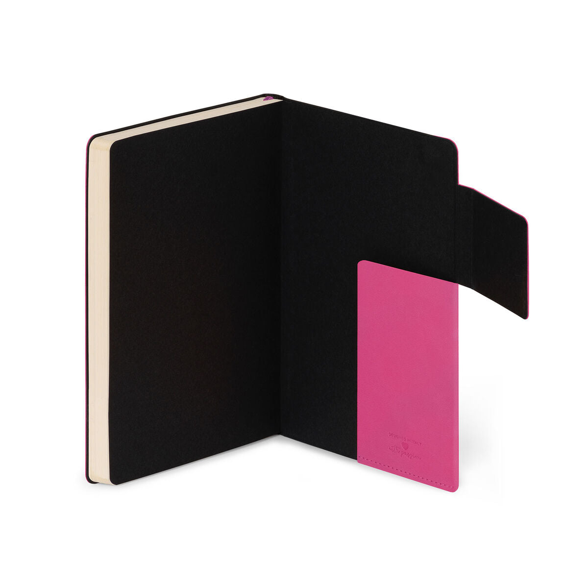 Legami - Lined Defter ile Monochrome Yumuşak Kılıf - Raspberry - My Defter