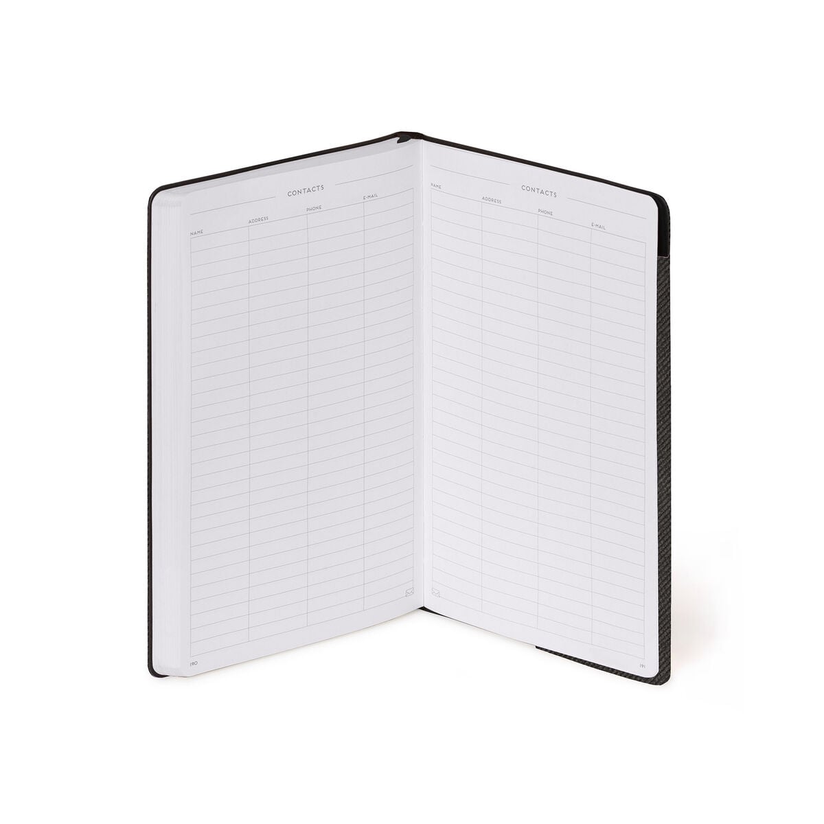 Libreta con Puntos y Funda Blanda Monocromática Legami - Grafito Intenso - My Notebook