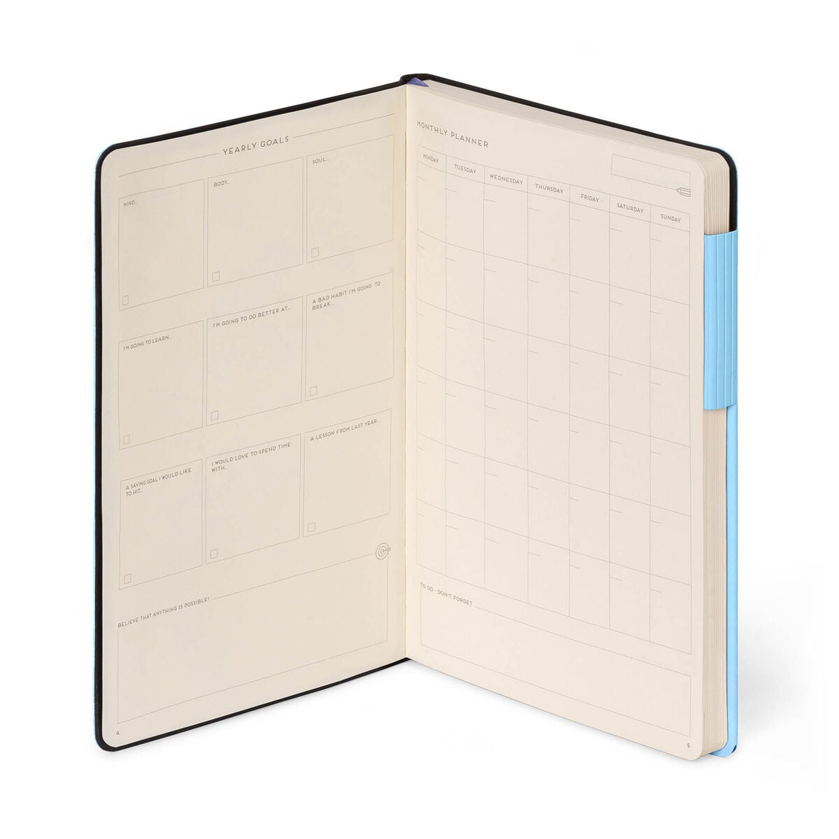 Legami - Lined Defter ile Monochrome Yumuşak Kılıf - Aura - My Defter