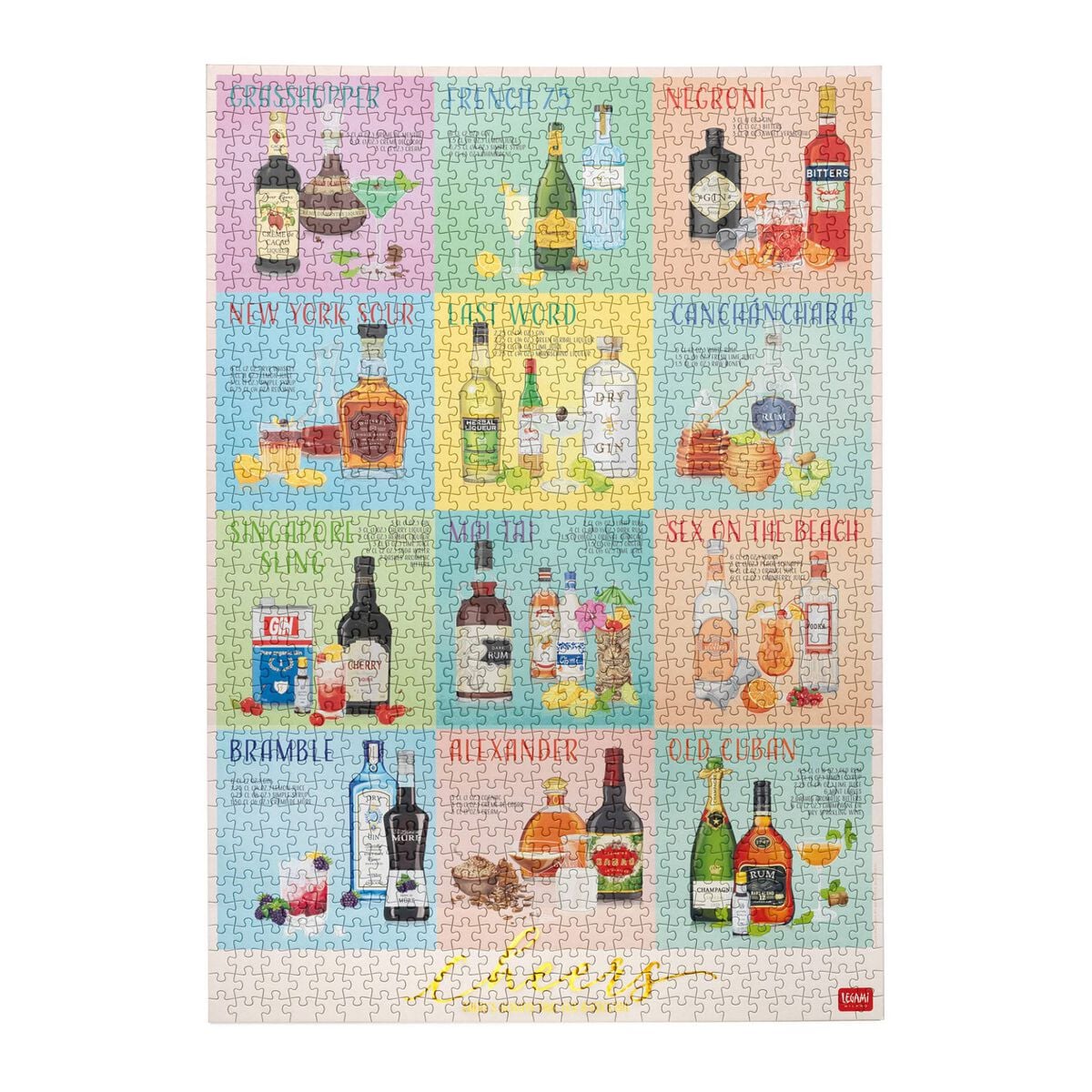 Legami - 1000-Piece Yapboz - Cheers