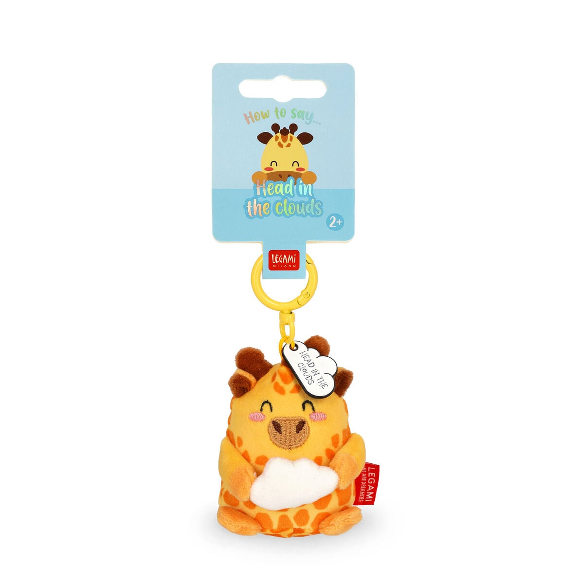 Legami - Giraffe Pelüş Oyuncak Anahtarlık - Tiny Süper Yumuşak!