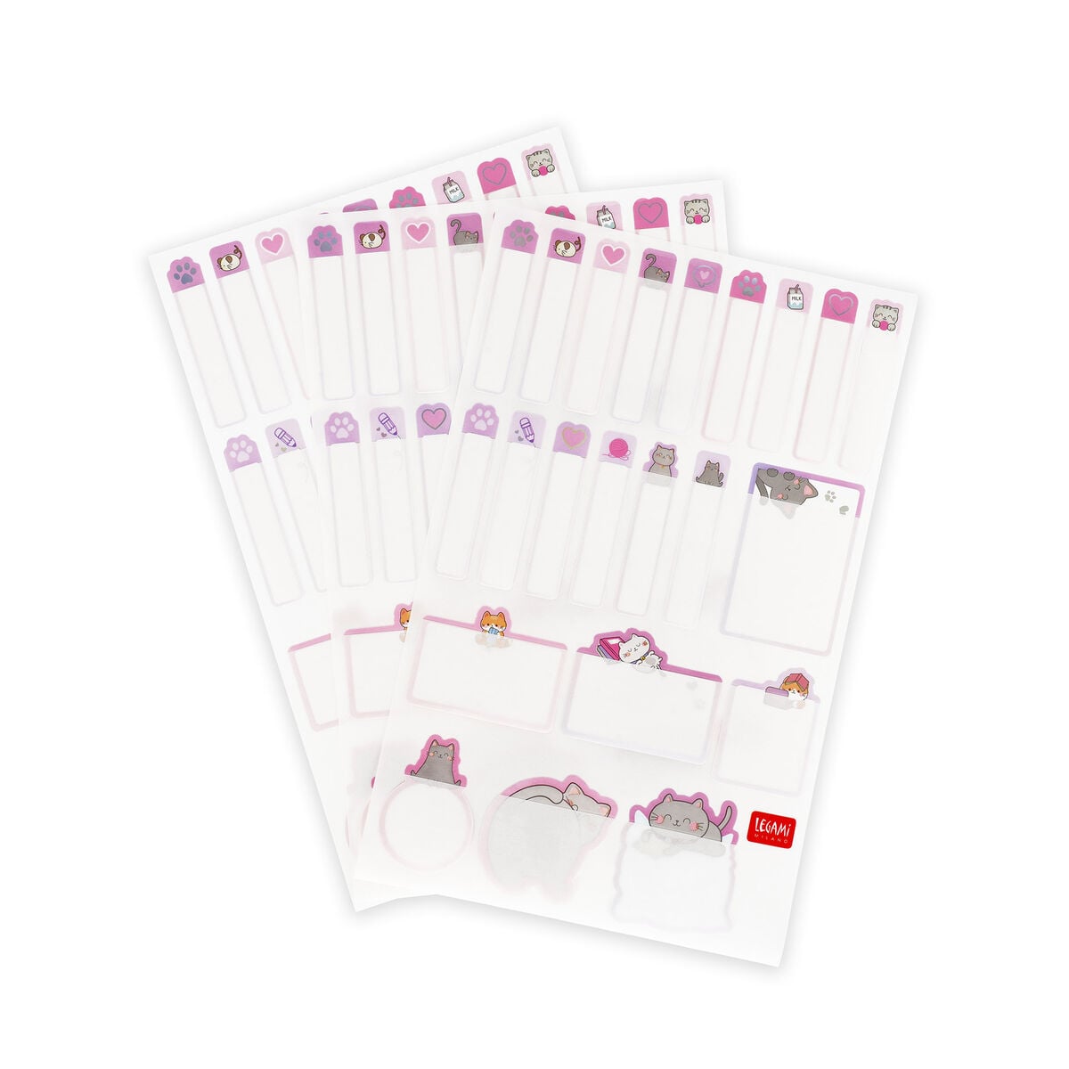 Legami - Yapışkanlı Labels ile Protective Film - My Name Is... - Kitty