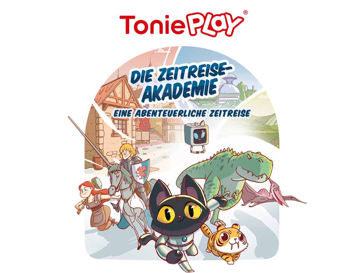 Tonies - Almanca Zaman Yolculuğu Akademisi: Genç Kaşifler için bir zaman yolculuğu! - Tonieplay