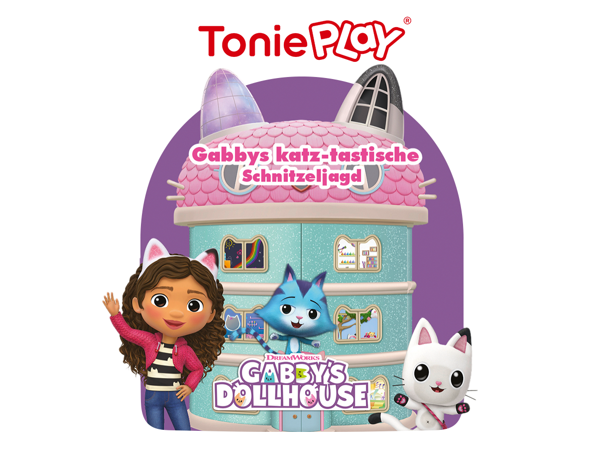 Tonies - Almanca [DE] Gabby'nin Dollhouse'u: Gabby'nin kedi-müthiş Hazine Avı - Tonieplay