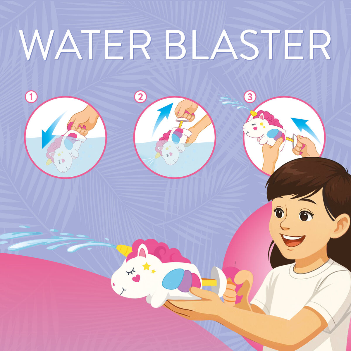 Legami - Water Blaster - Unicornio