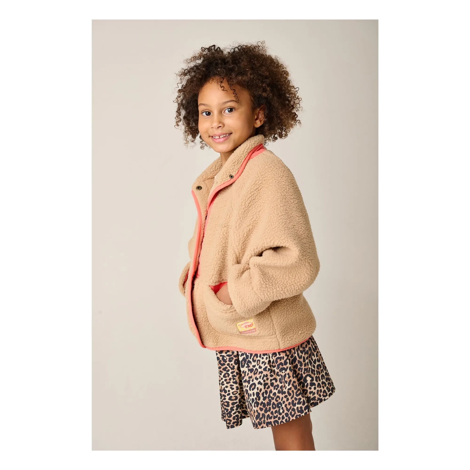 Tumble N'Dry - Cocomere Leopar Etek | Kahverengi