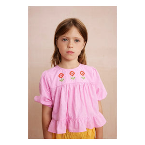 Hello Simone - Blusa bordada Lisette | Rosa