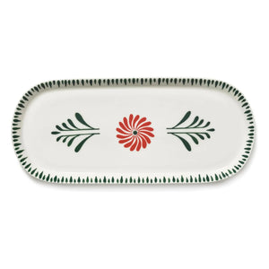 Serax - Baazar ovale Servierplatte, Waww La Table - 2er Set | Grün