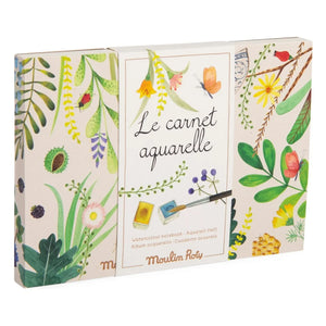 Moulin Roty - Aquarell-Skizzenbuch - Le jardin du Moulin