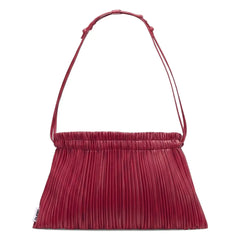 Olend - Bolso Shell de Piel Vegana | Rojo cereza