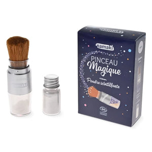 Namaki - Sihirli fırça ve ışıltılı toz | Gümüş