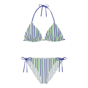 Lison Paris - Triangle Swimsuit | Blue