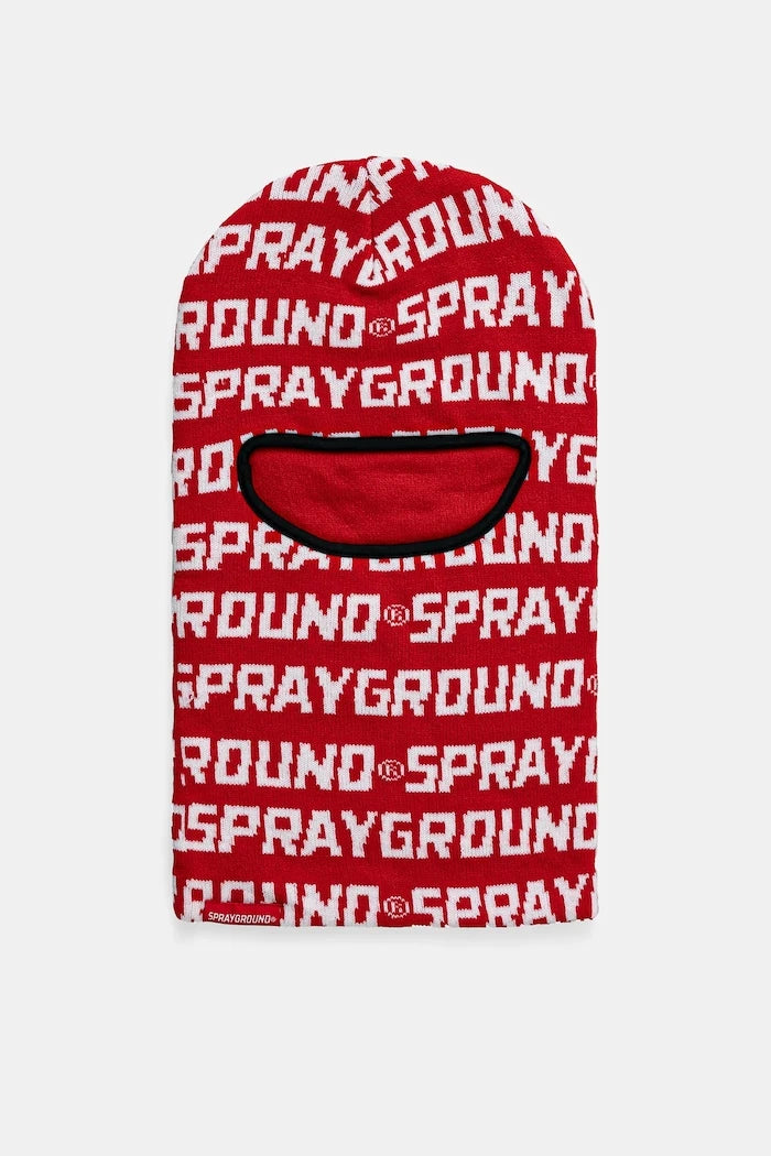 Sprayground - लाल स्की मास्क 910HW390NSZ