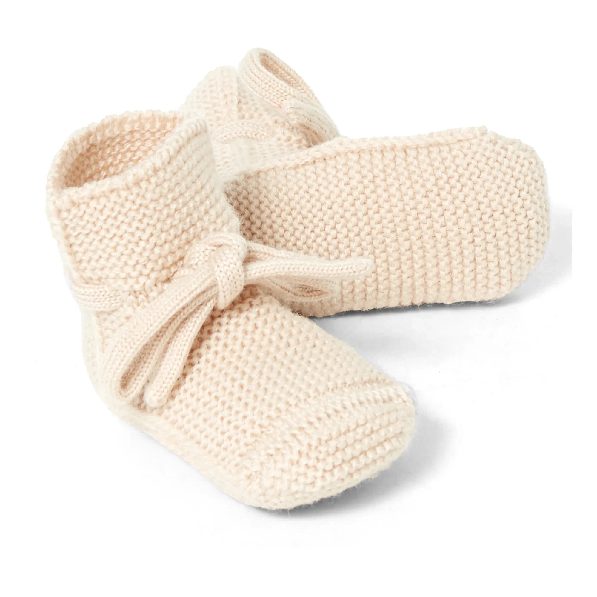 Hvid - Merino Wool Booties | Sand