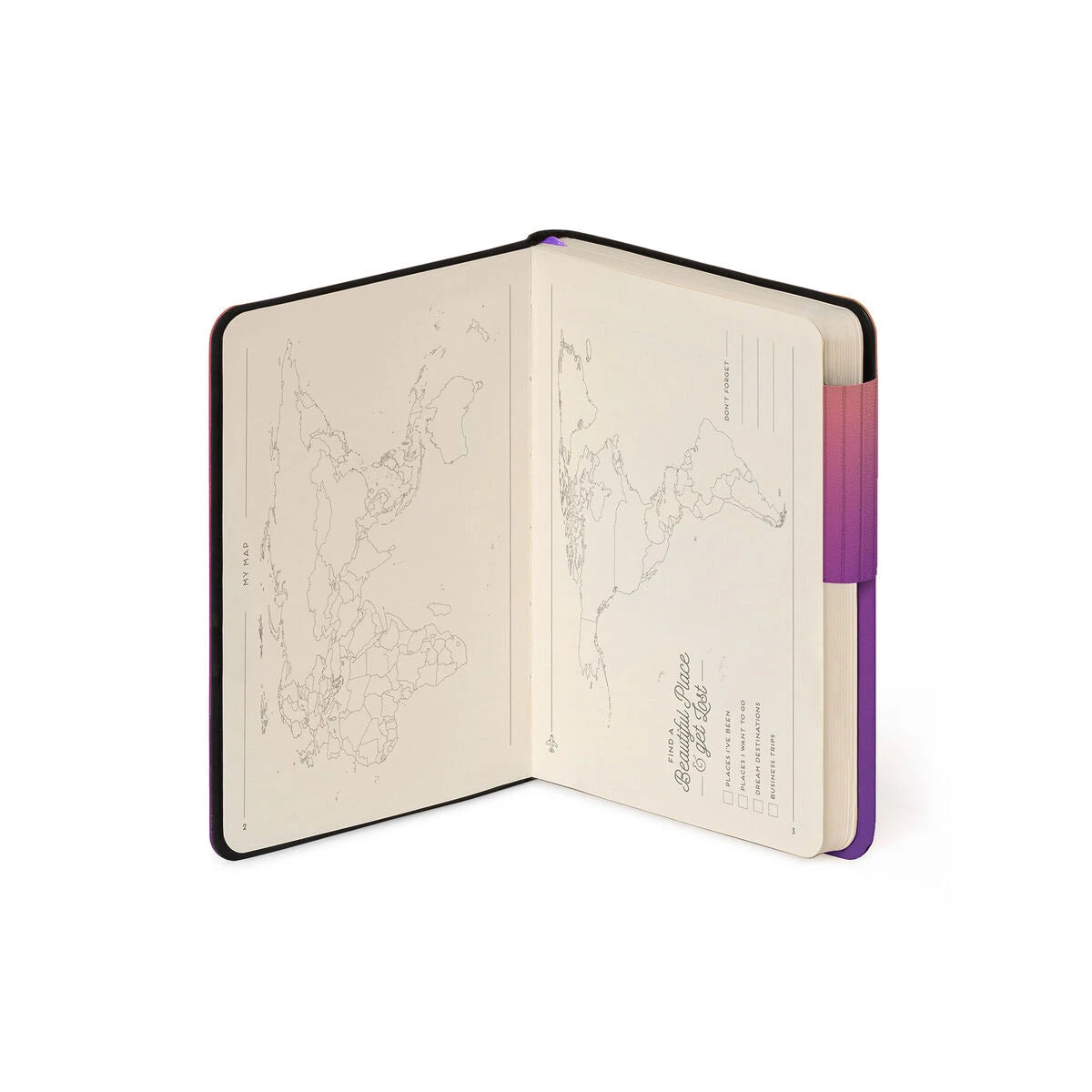 Legami - Soft Cover Notebook with Lined Pages - Sunset Vibes - My Notebook
