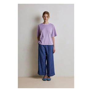 Hod - Ambre Baumwoll-T-Shirt | Lila