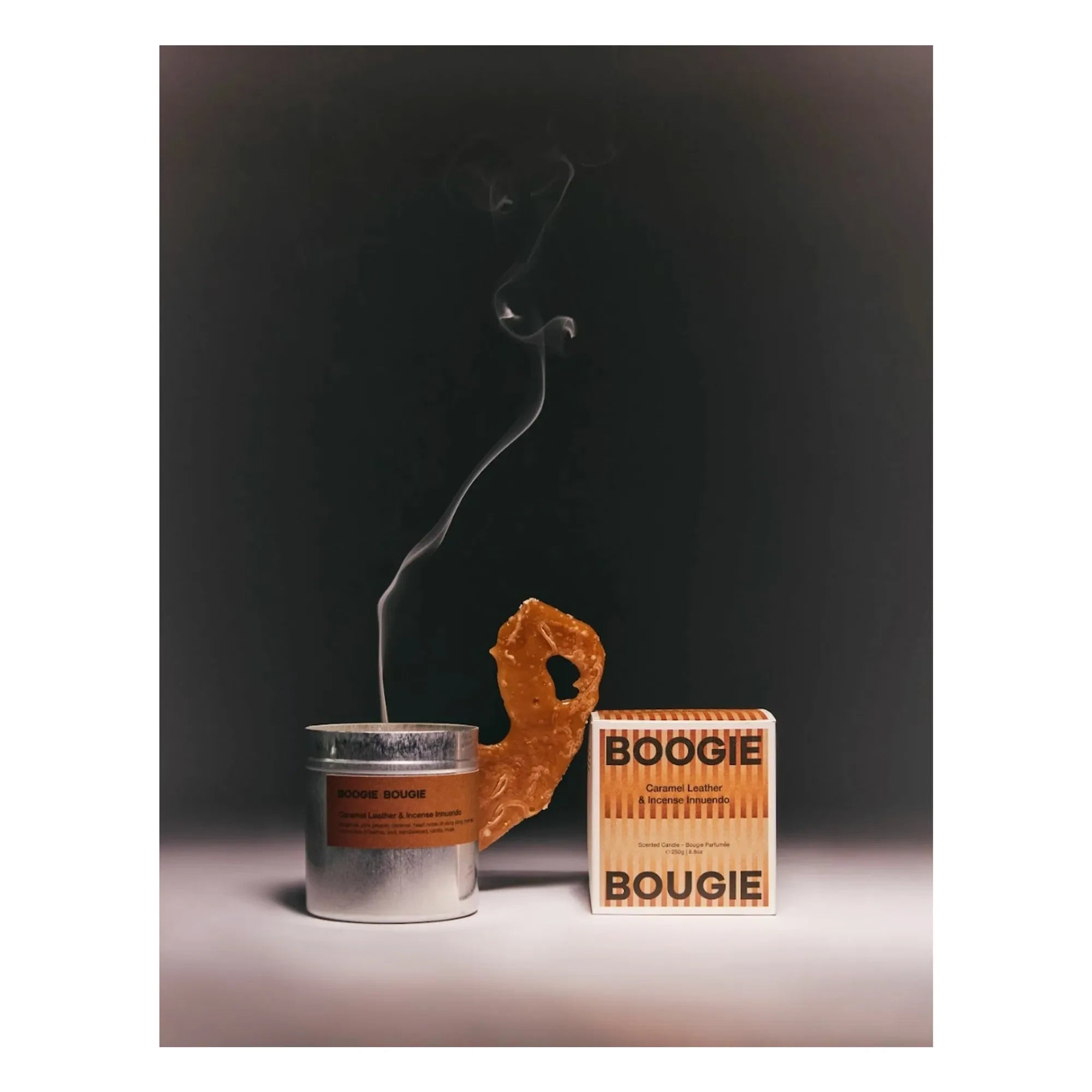 Boogie Bougie - Karamel Deri & Tütsü Innuendo mum