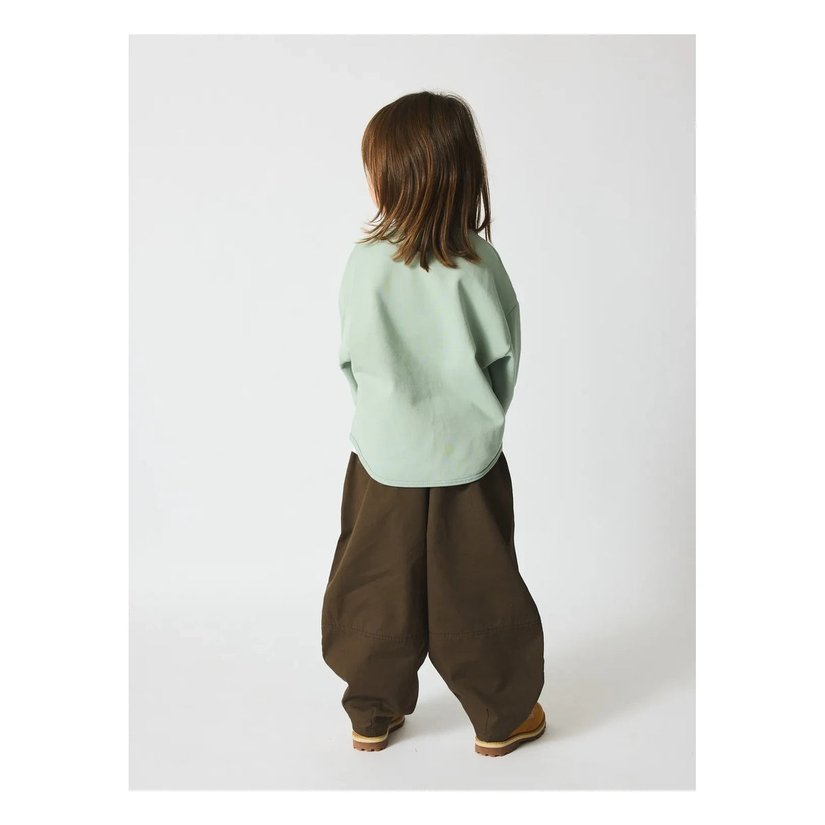 brunobruno nation - Oda Pantalones de Algodón Orgánico | Marrón