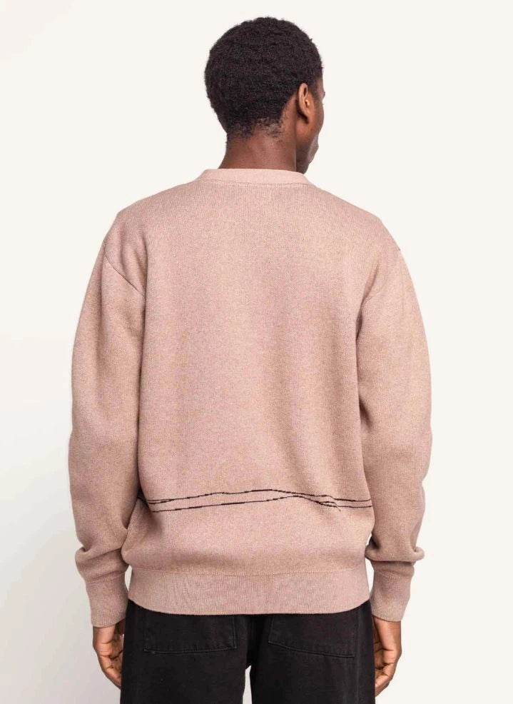 Olow - Paysac Cardigan | Taupe Brown