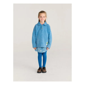 Bobo Choses - Organik Pamuklu Sweat Polo | Mavi