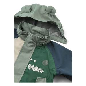 Liewood - Manu Play Recycled Fiber Rain Set | Green