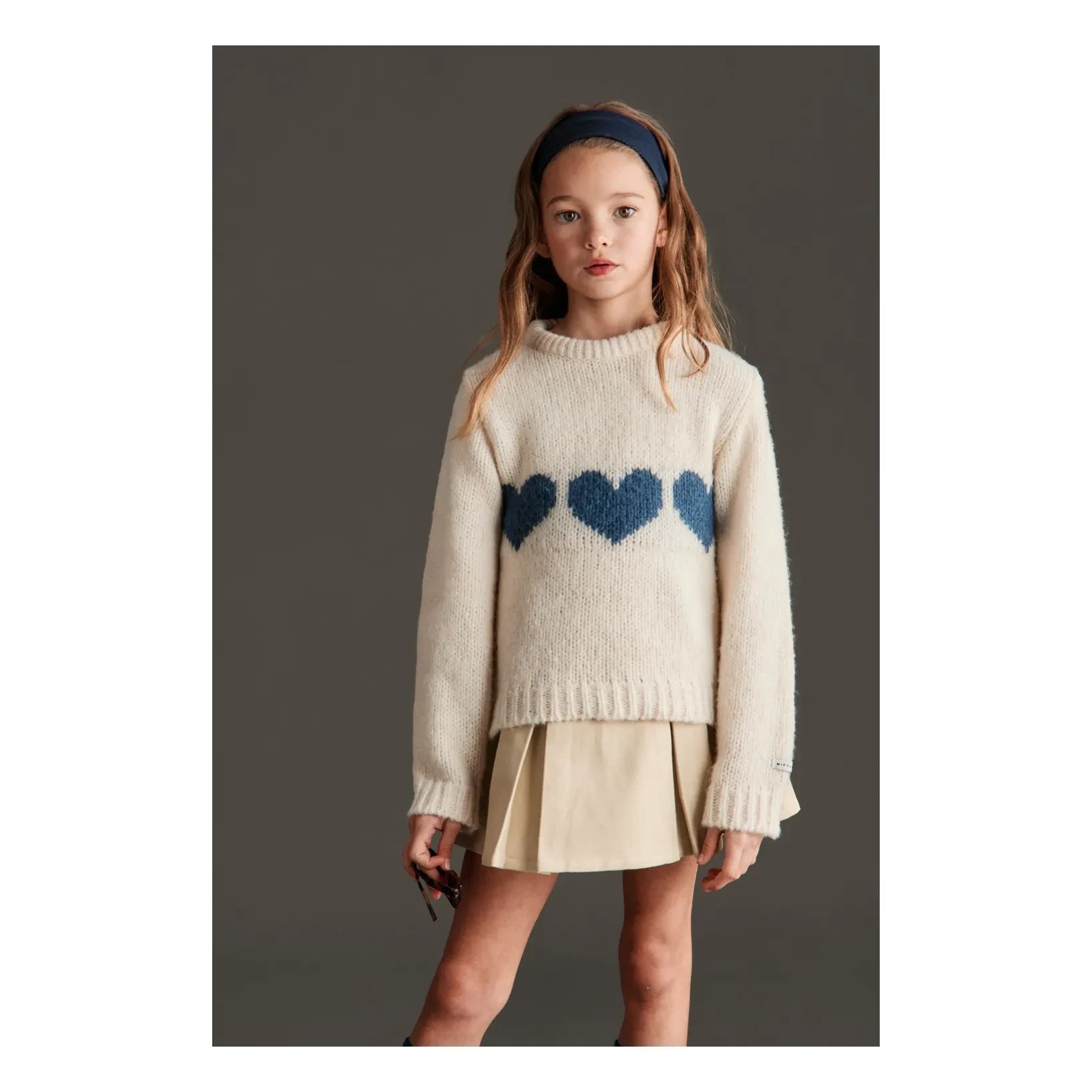 Mipounet - Mia Hearts Kazak | Krem