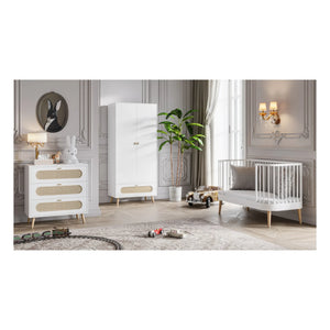 VOX - Paris Convertible Crib - 70 x 140 cm | White