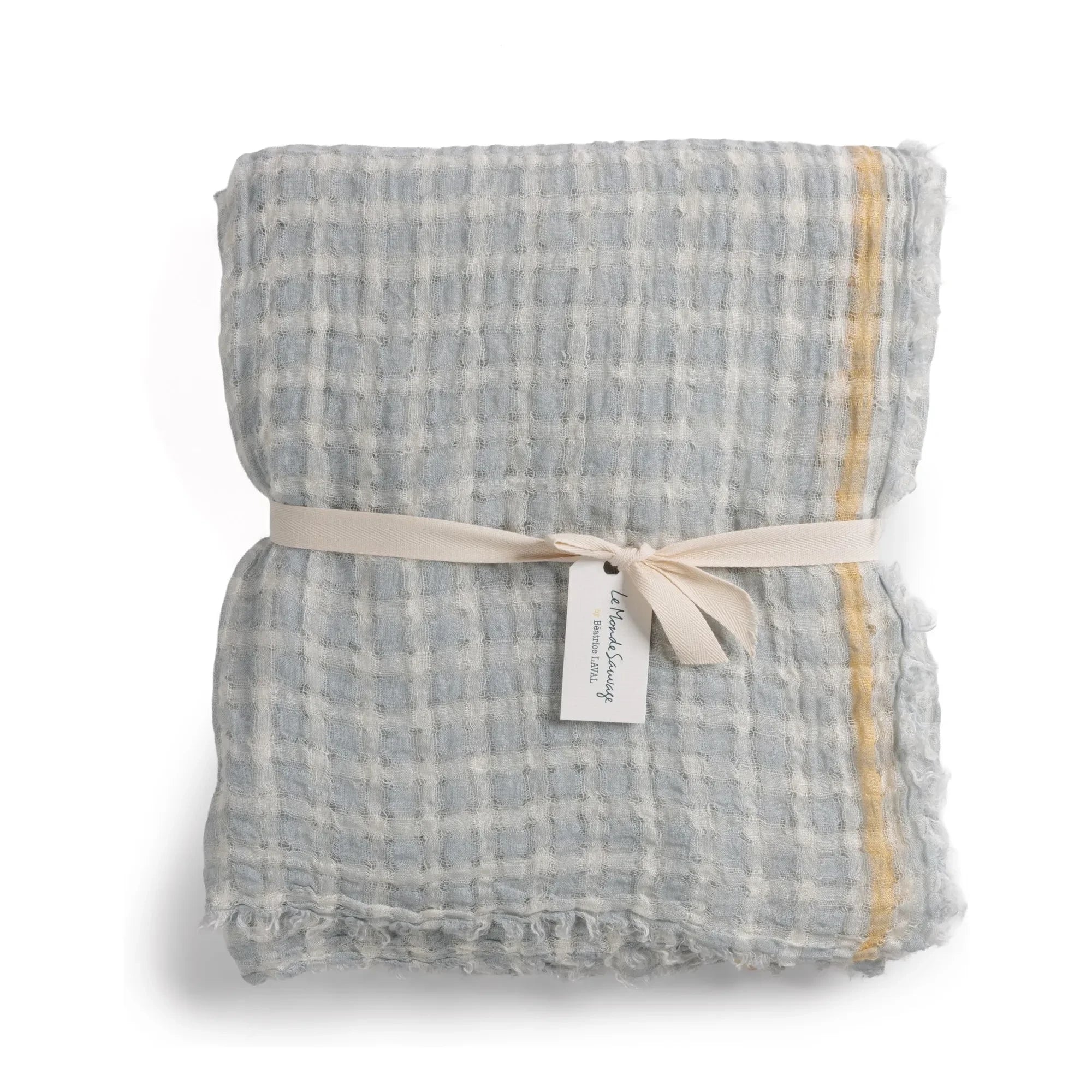 Le Monde Sauvage - Harmattan Key West perde | Azul claro