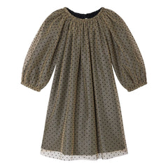 Bonpoint - Vestido Just Tulle Flocke | Or