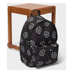 Molo - Moi Smiley Recycled Fiber Backpack | Black