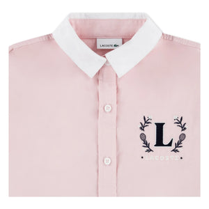 Lacoste - Gömlek L Organik pamuk | Açık Pembe