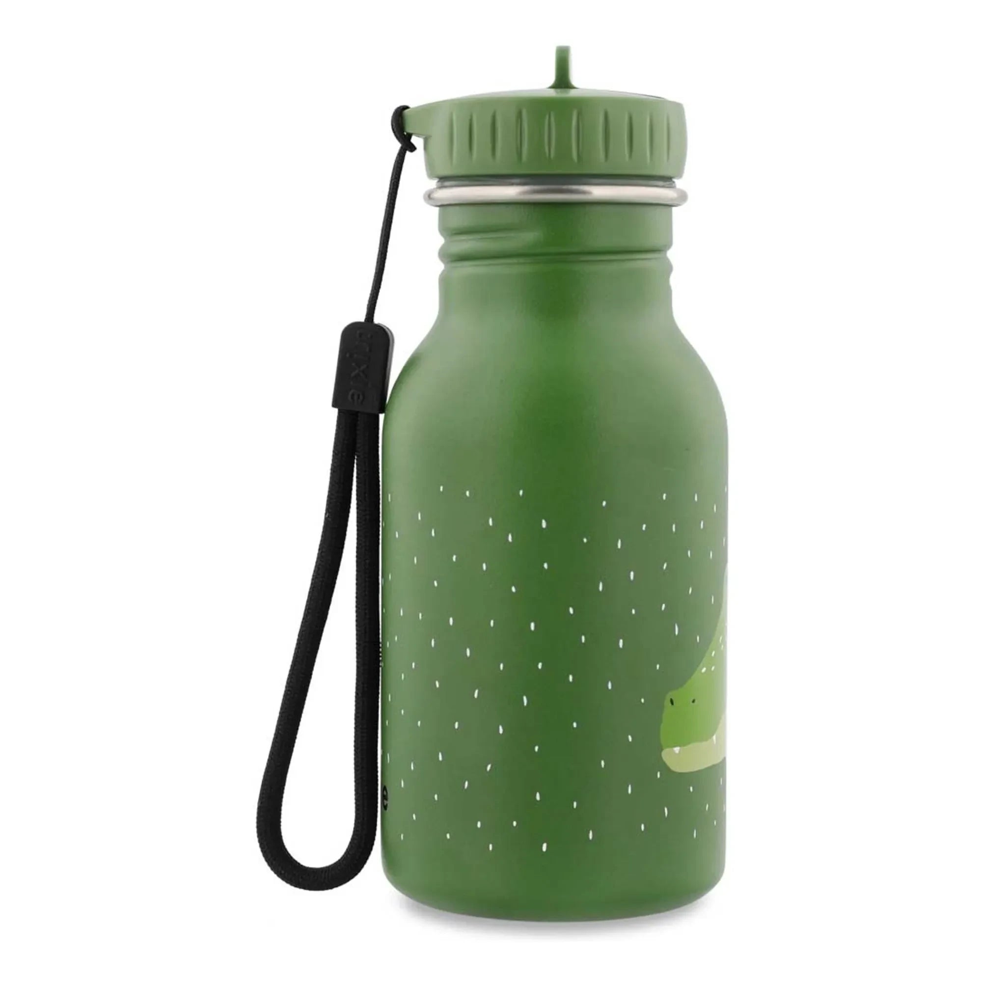 Trixie - Botella de agua Mr. Alligator 350 ml | Verde