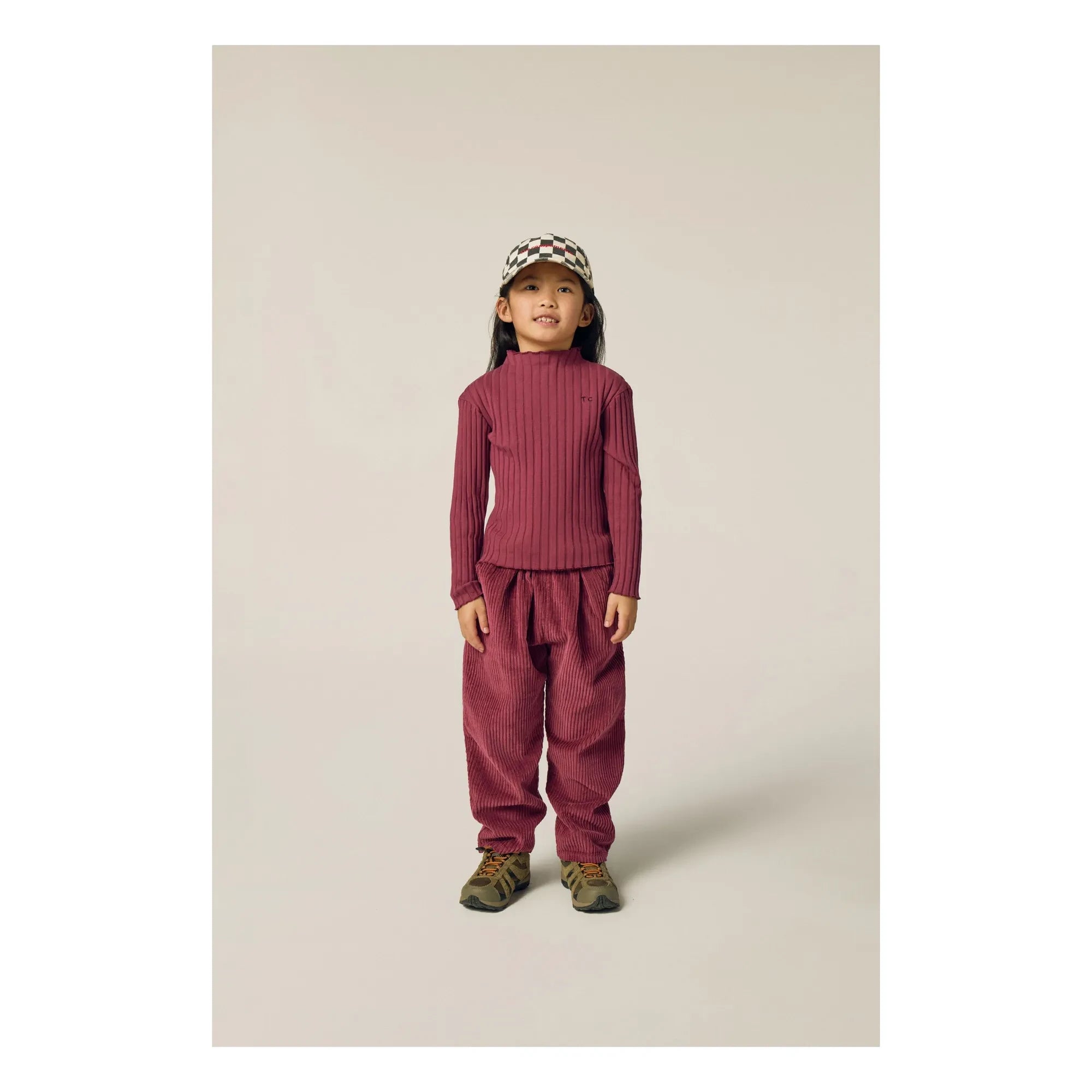 The Campamento - Damier şapka | Ecru