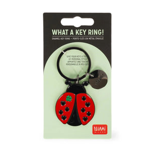 Legami - Enamel Key Chain - Uğurböceği - What a Anahtarlık!