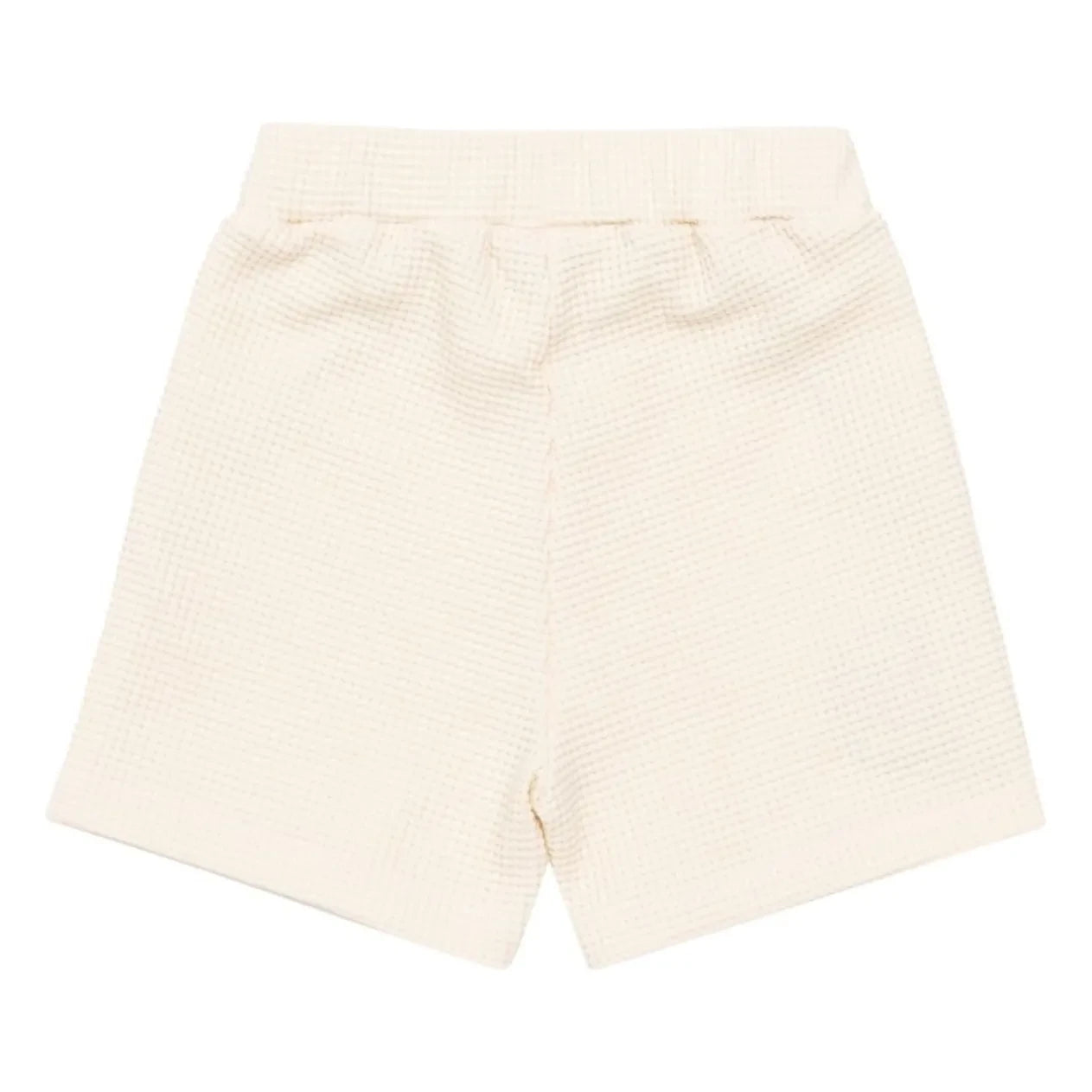 Donsje - Petar Waffle Kurze Shorts | Elfenbein