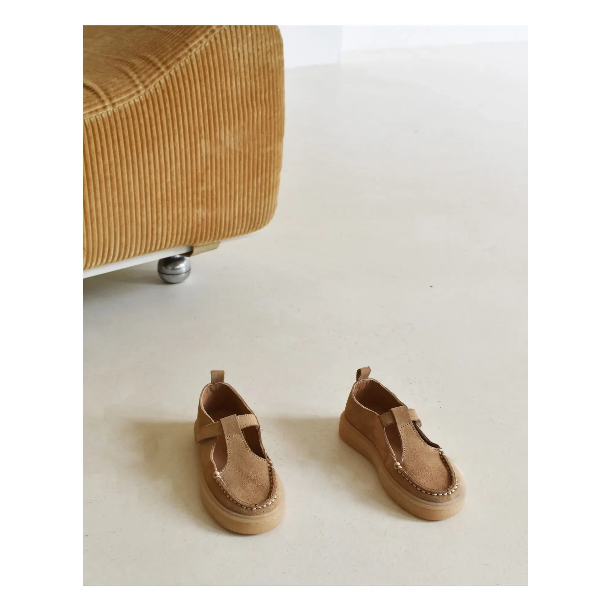 du Loua - Du Tilly Wildleder-Loafer | Sand