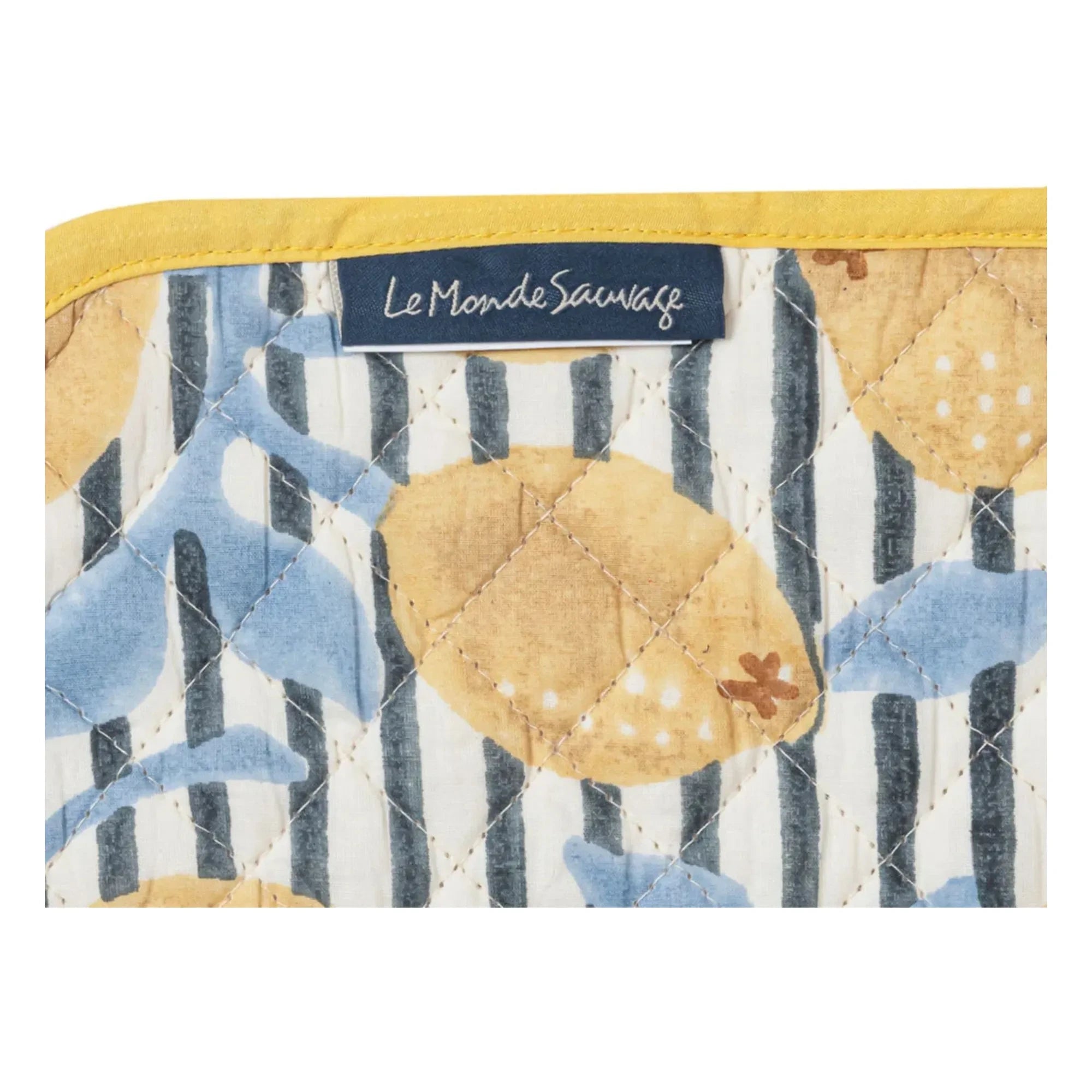 Le Monde Sauvage - Sicily Wendbare Tischsets - 4er Set | Gelb