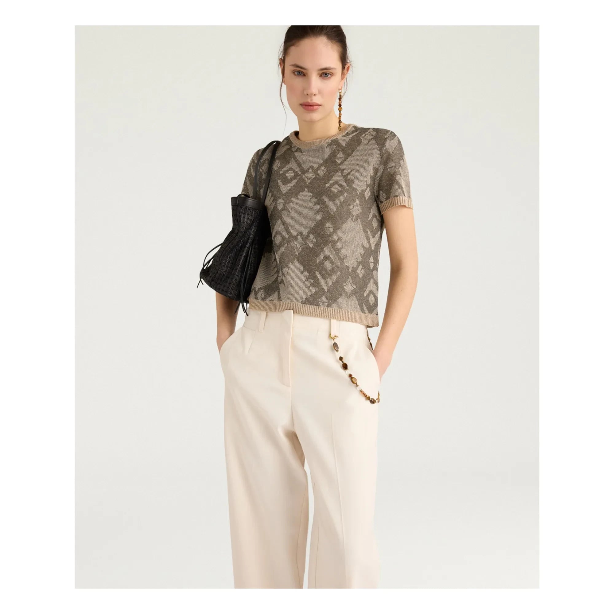 Momoni - Bruma Top | Caqui