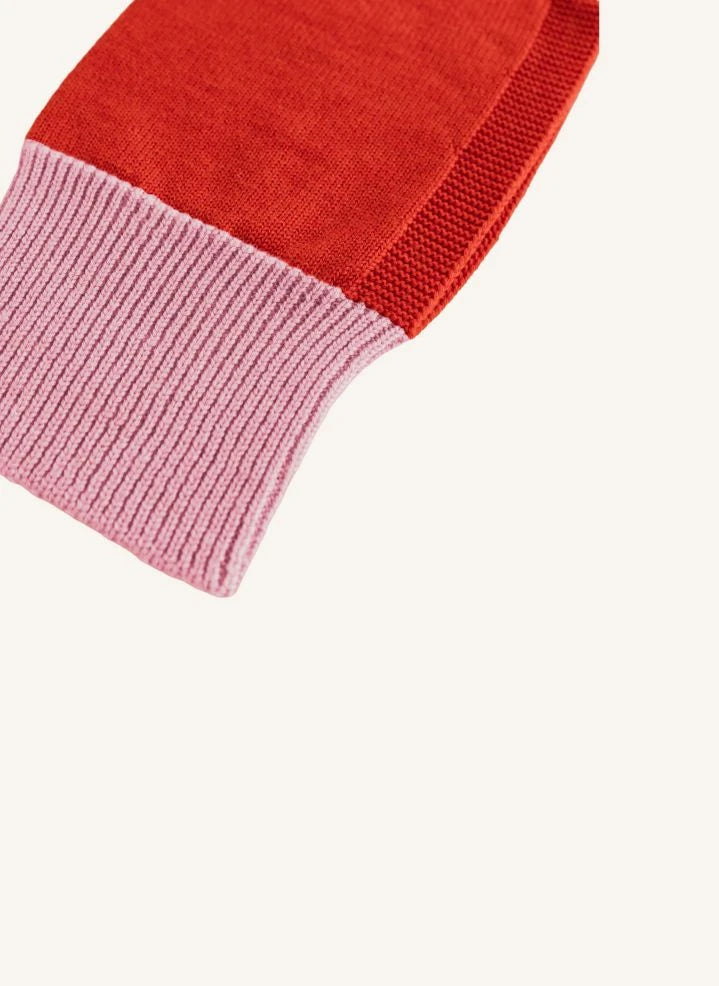 Hvid - Eddy Merino Yün Balaklava | Pembe
